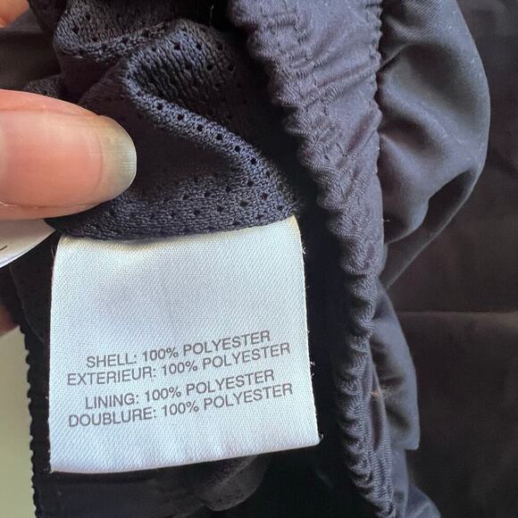 Vintage Y2K ADIDAS Reversible Windbreaker Vest Full Zip Navy Blue Large Hiking - Picture 7 of 7